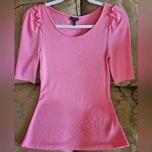 Talbots scoop neck tee